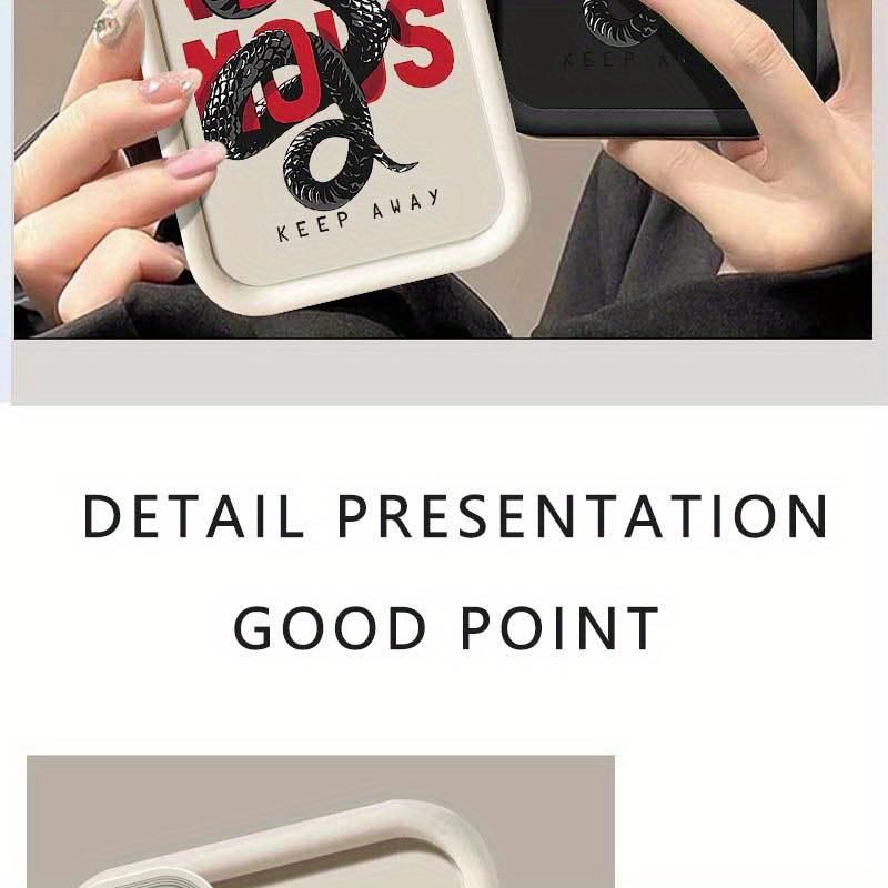 1 Piece Scarlet Python G10 Silicone Shockproof Cover For Moto G10 - Ideal For Entertainment