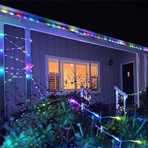 Solar Rope Light 33FT IP65 Multicolor Weatherproof Outdoor LED Copper String Light 100 LEDs 8 Modes for Christmas Party Garden Porch Yard Home Wedding Vacation New Year Decorations Solar Rope Light 33FT IP65 Multicolor Weatherproof Outdoor LED Copper String Light 100 LEDs 8 Modes for Christmas Party Garden Porch Yard Home Wedding Vacation New Year Decorations