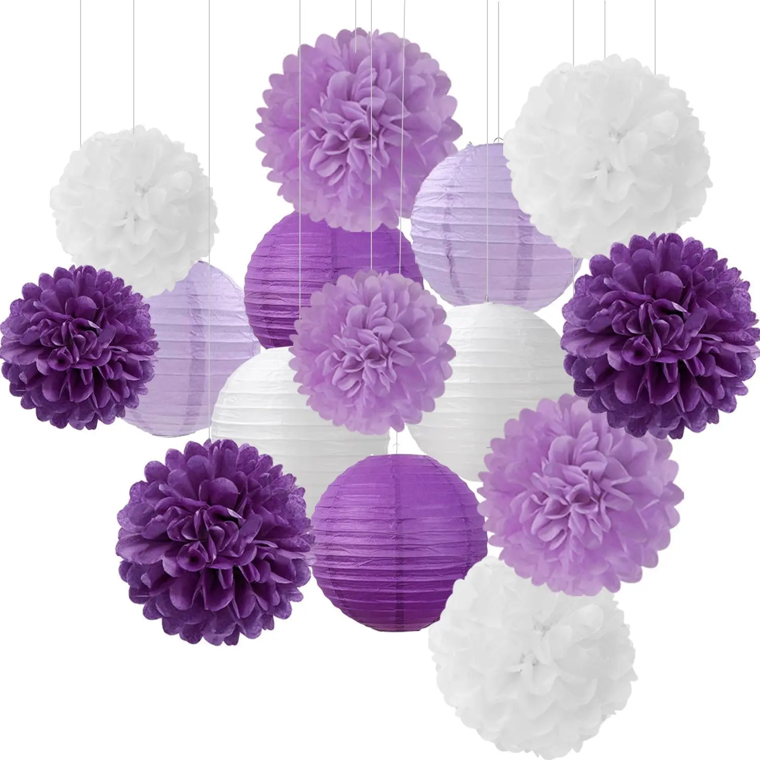 White Light Purple Dark Purple