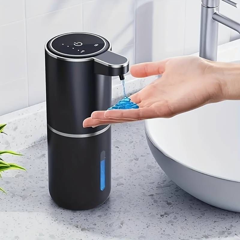 Automatic Wall-Mounted Infrared Sensor Foam Hand Sanitizer Machine, Smart Soap Dispenser, USB Rechargeable, Hygienic Home Bathroom Accessory