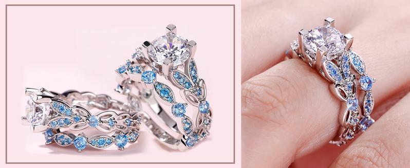 Jeulia 4.3 Carat Personalized Sterling Silver Butterfly Rings for Women Purple Amethyst Bridal Round Cut Wedding Engagement Eternity Valentine's Promise Ring Sterling Silver Zircon Jeulia 4.3 Carat Personalized Sterling Silver Butterfly Rings for Women Purple Amethyst Bridal Round Cut Wedding Engagement Eternity Valentine's Promise Ring Sterling Silver Zircon