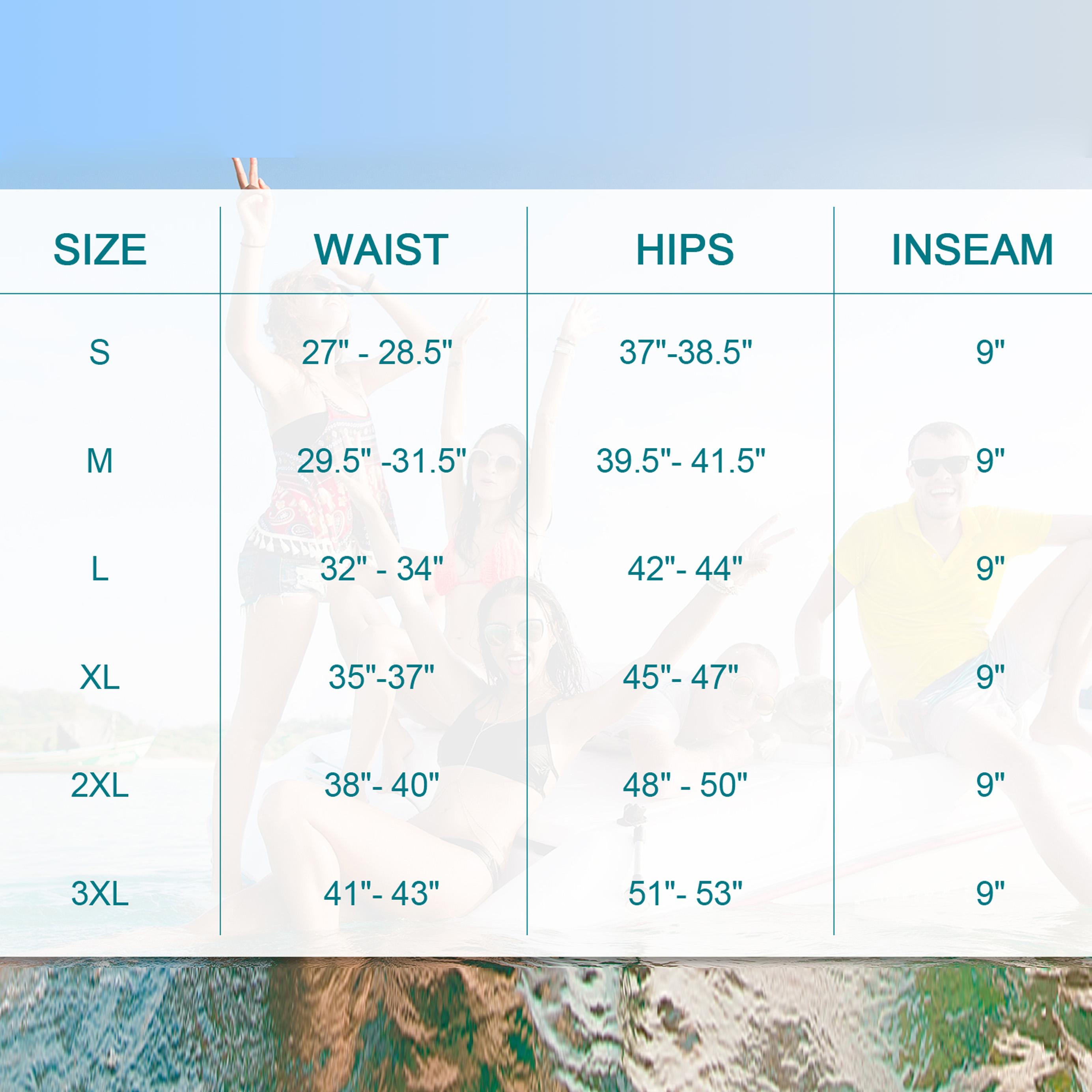 G Gradual Women's Swim Board Shorts with Pockets 9" Long High Waisted Knee Length Stretchy Trunk Beach Swimming Shorts for Women with Liner Summer Swim Bottoms