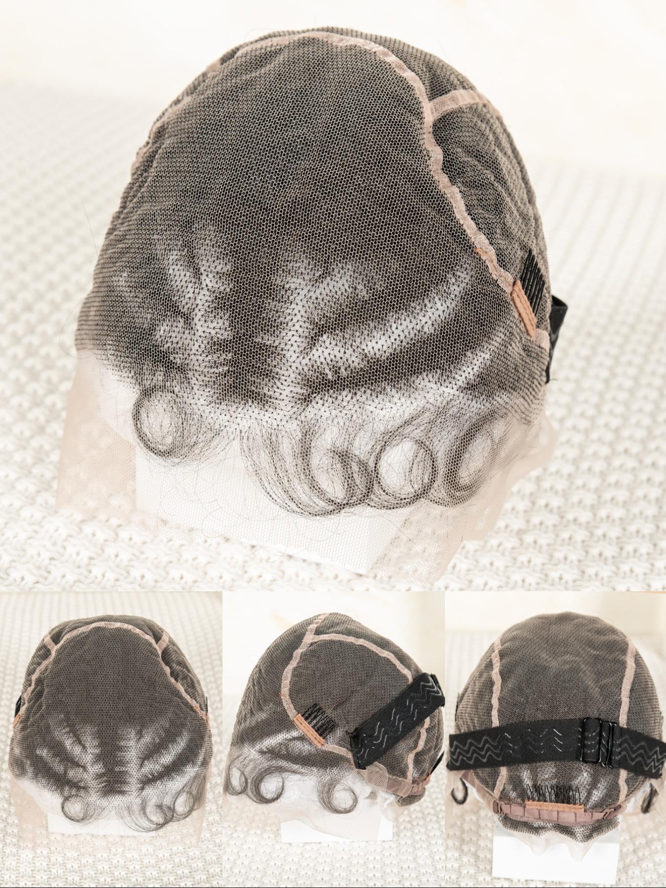 Women's Medium Length Synthetic Hair, Coily Texture, Comfortable & Stylish Design, All Season Wear, Easy to Style, Glueless Lace Wig