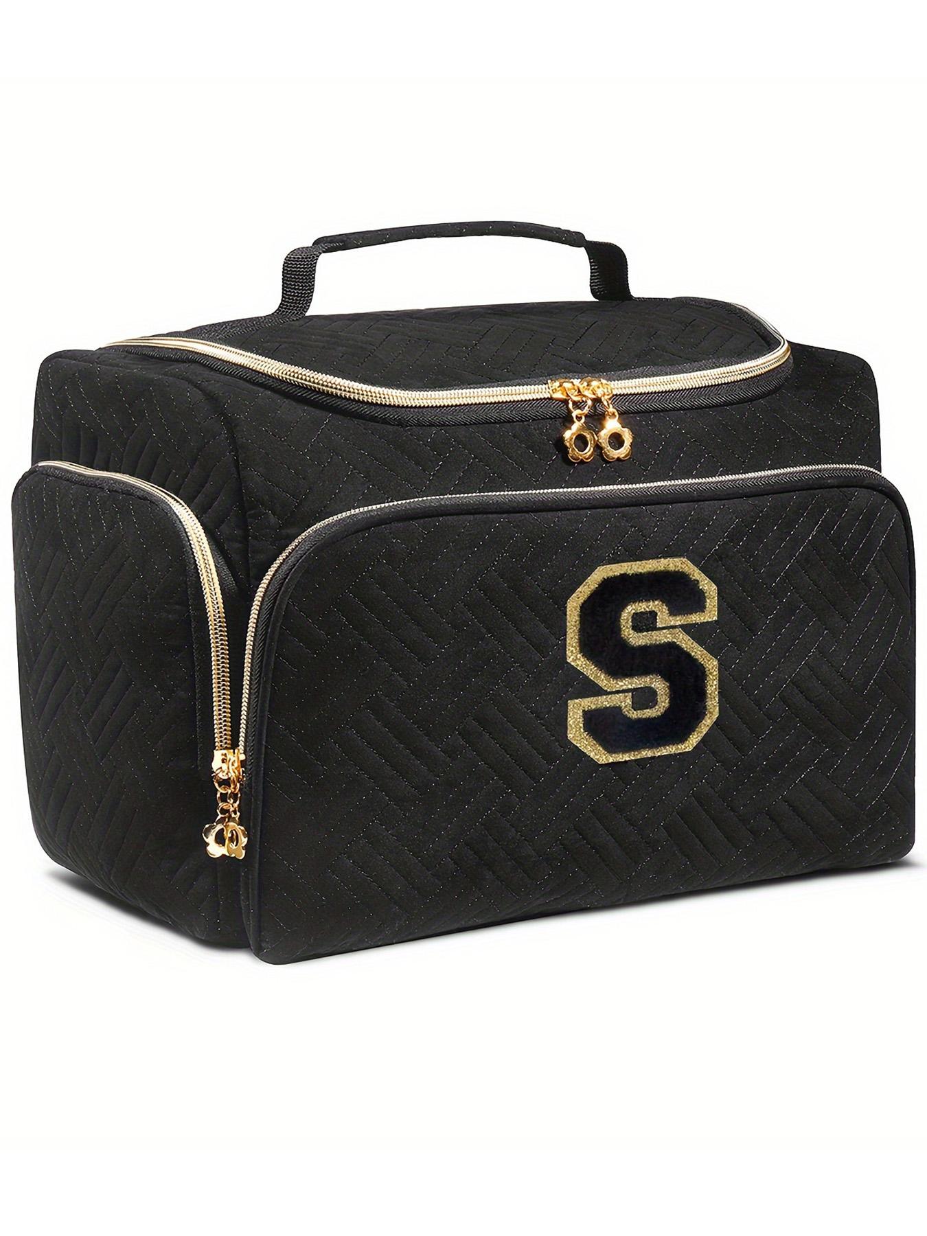 Waterproof Makeup Bag, Large Capacity Travel Organizer, Perfect Holiday Gift for Men & Women, Christmas & Halloween Multi-Functional Holder
