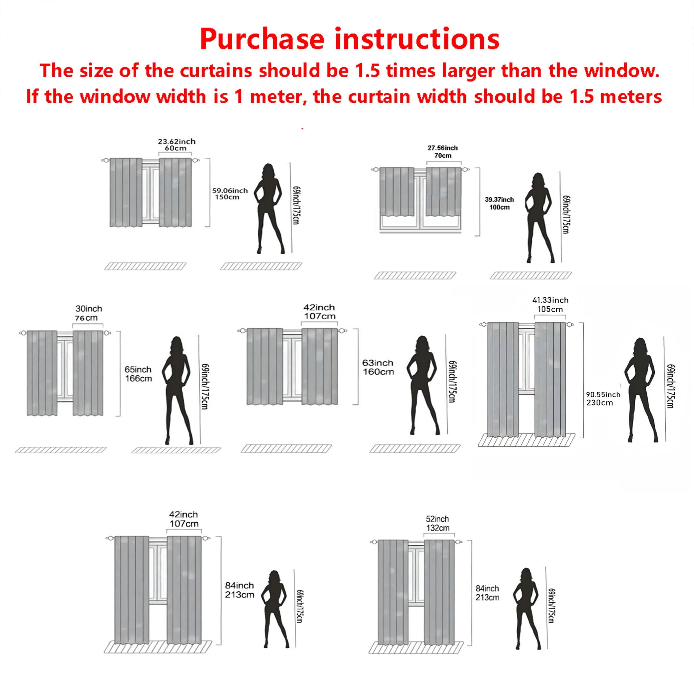 Dinosaur Curtains Set of 2, Cartoon Dinosaur Bedroom Decor, Cute Fun Colorful Wildlife Art Print Living Room Curtains