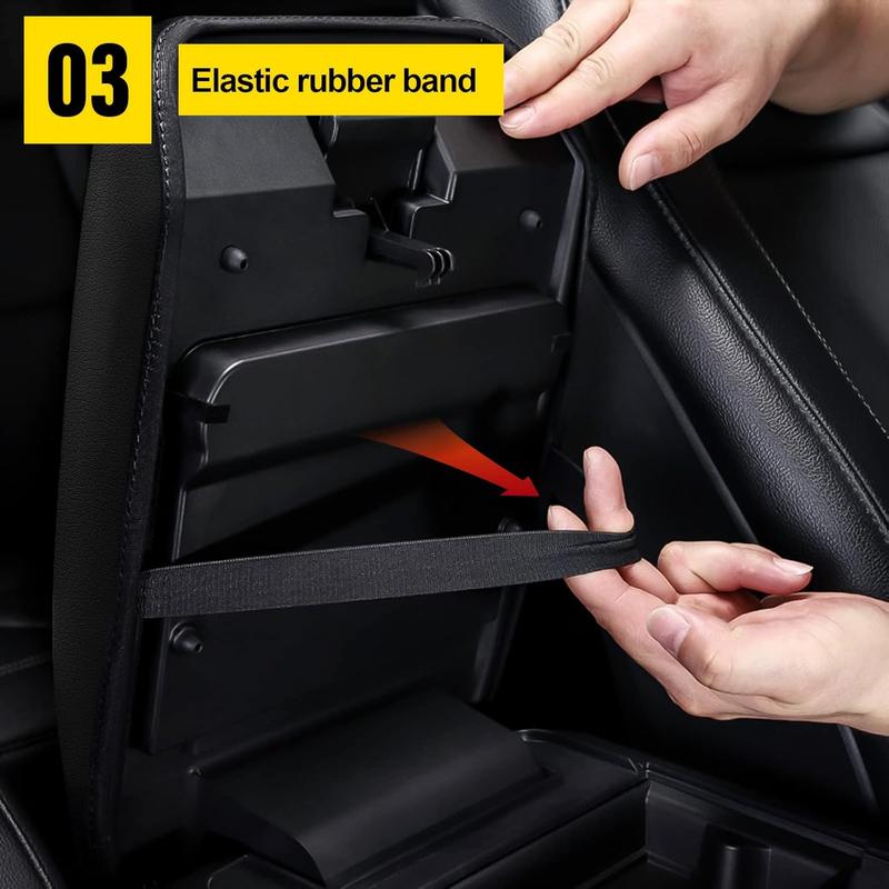 Console Armrest Cover for Ford Explorer 2011-2019 | Armrest Pad - Custom Fit & Scratch Protection Black Car Interior Accessory Car Interior Set