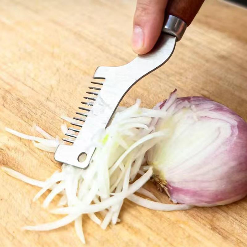 2-Pack Chive Cutter, Efficient Tool for Uniformly Chopping Herbs and Garlic, Ideal for Home and Restaurant Prep