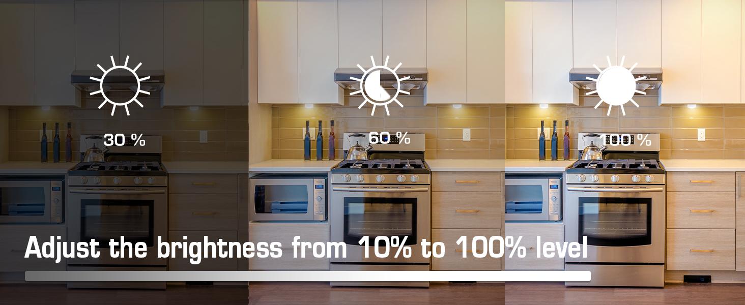 #JumpstartSale EverBrite Puck Lights, Battery Operated Lights, with Remote Control, Under Cabinet Lighting Wireless, Dimmable Closet Lights with Timer, Battery Included (6-Pack)