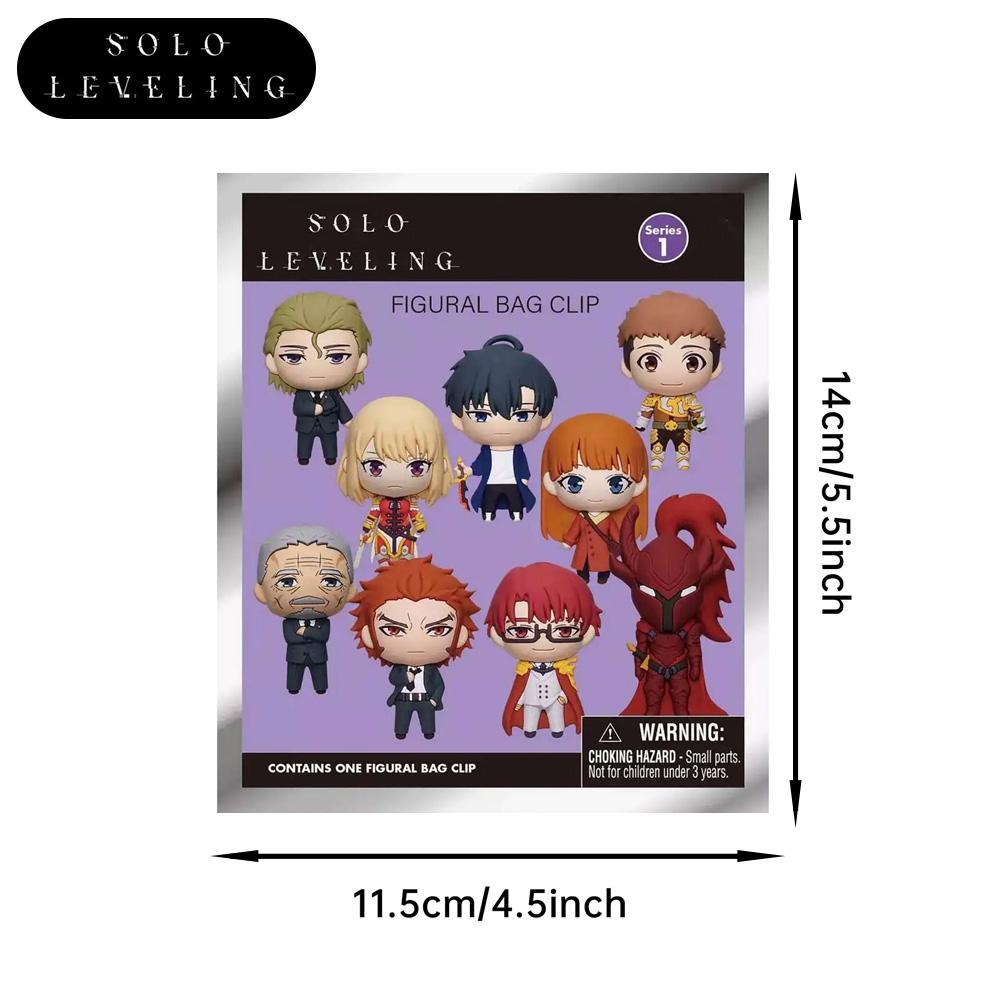 Solo Leveling Officially Licensed 3D Wear-resistant Dark Blind Bag Keychain Random Character Anime Collection Backpack Accessory Cosplay Gift MN-30500 Solo Leveling Officially Licensed 3D Wear-resistant Dark Blind Bag Keychain Random Character Anime Collection Backpack Accessory Cosplay Gift MN-30500