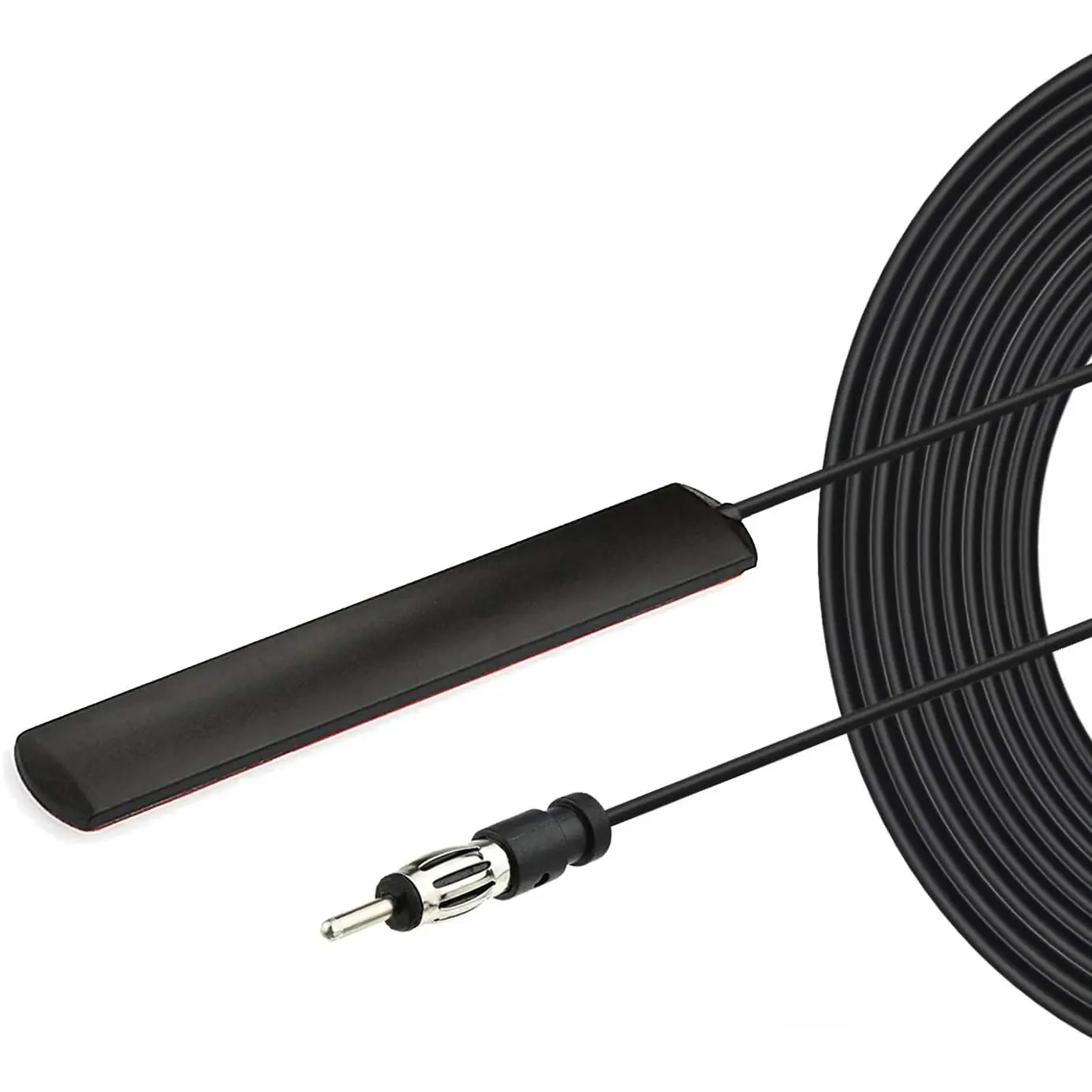 Stereo FM AM Radio Antenna  Adhesive Mount  Patch Antenna for   SUV Stereo in   Unit CD Media Receiver Player Audio  Radio Tuner Amplifier