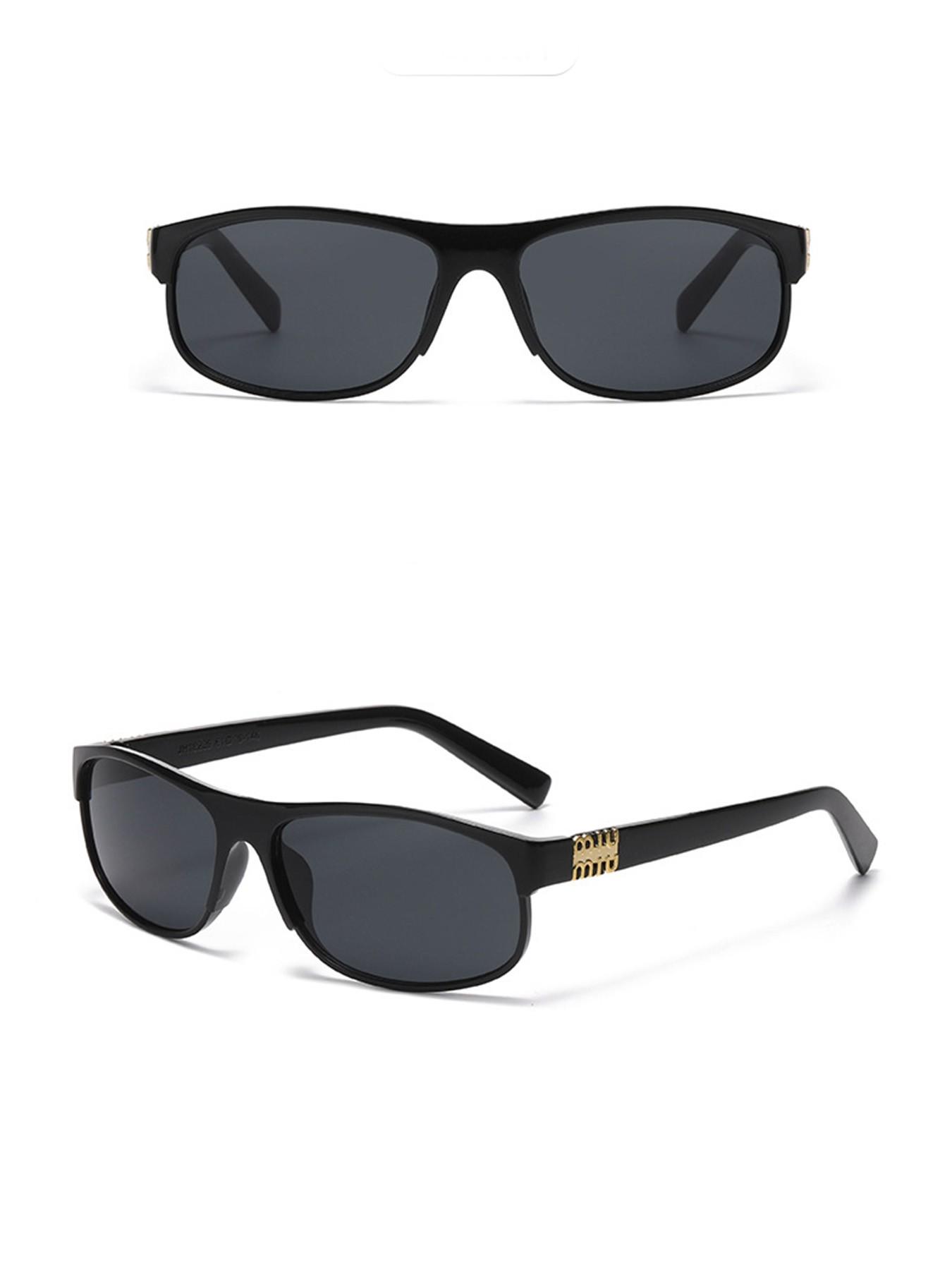 Small Frame Men's Sunglasses, Casual All-Over Print Decorative Lens, Unisex Daily Wear, Perfect for Work and Leisure