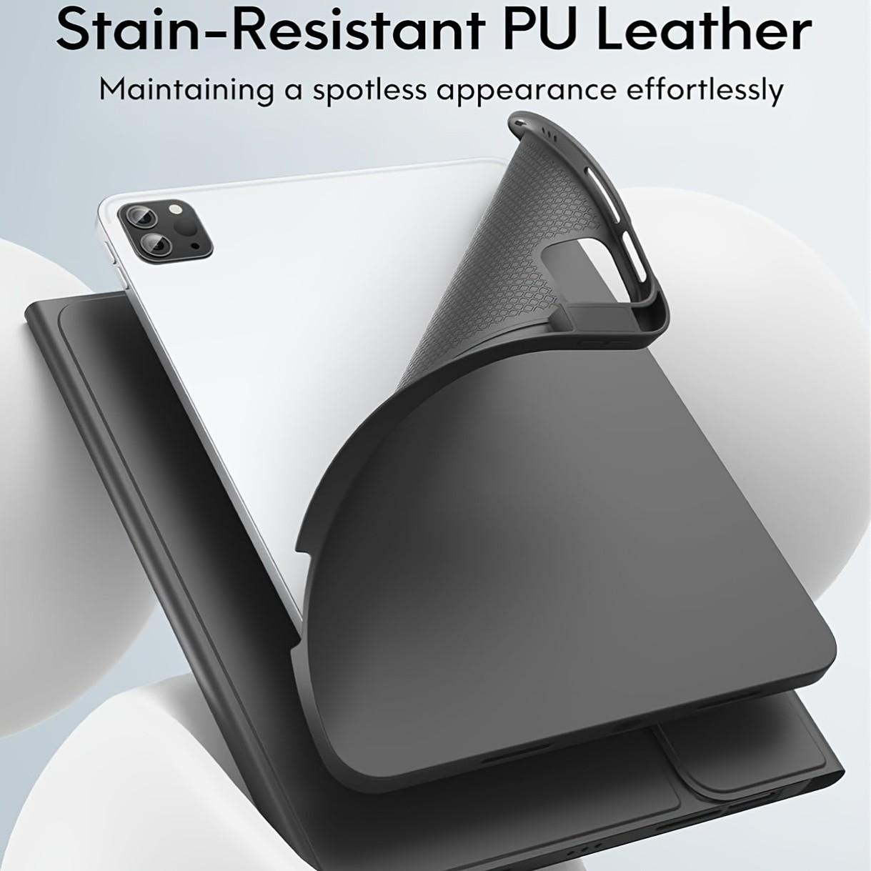 iPad Air 11-Inch Keyboard Case, Compatible with M3/m2, iPad Pro 11-Inch Gen2022, Multi-Touch Board, Pen Holder, Detachable Design