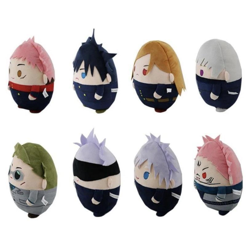10/22/30cm Cute Jujutsu Kaisen Round Plushie Fuwakororin Blind Box Collectible doll