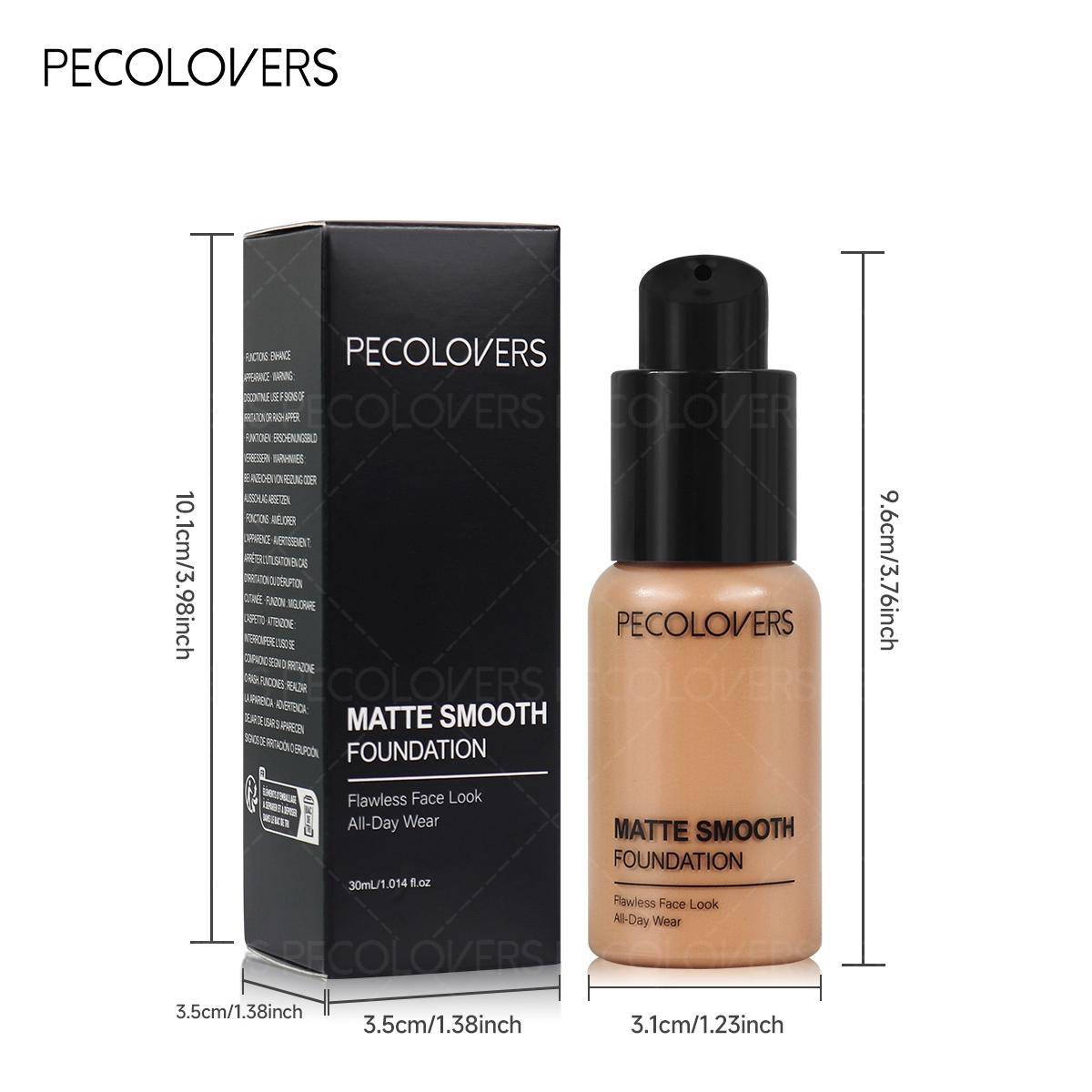 Full Coverage Liquid Foundation Matte Effective Long Lasting Concealer Waterproof Sweat-resistant Makeup  Cosmetics Base Makeup Matte Makeup Finish