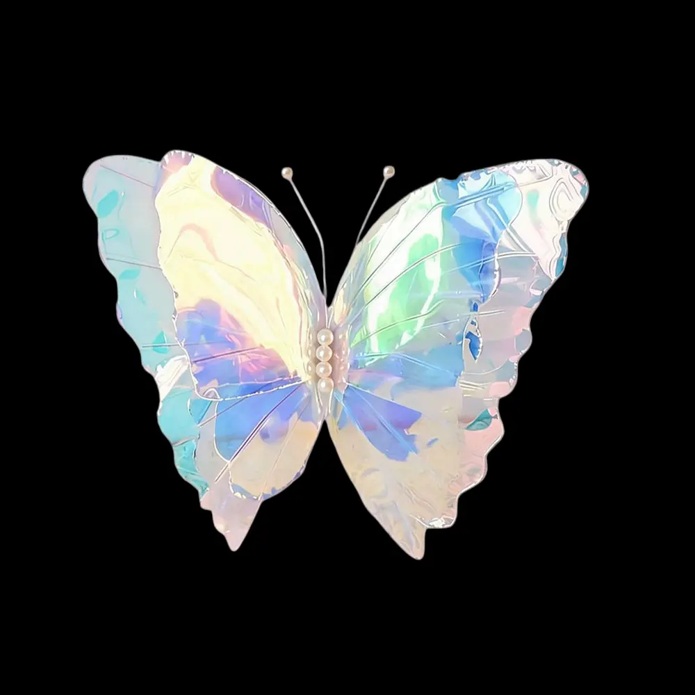 Laser Colorful Butterfly PVC Decoration, Wedding Party Supplies, Outdoor Garden Decor, Stage Background, Photography Props, Boho Wedding Decor