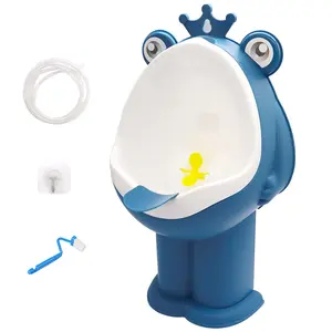 Frog Pee Training,Potty Training Urinal Children's Urinal Kids Toilet Child Standing Urinal Wall-Mounted Toilet for Boy