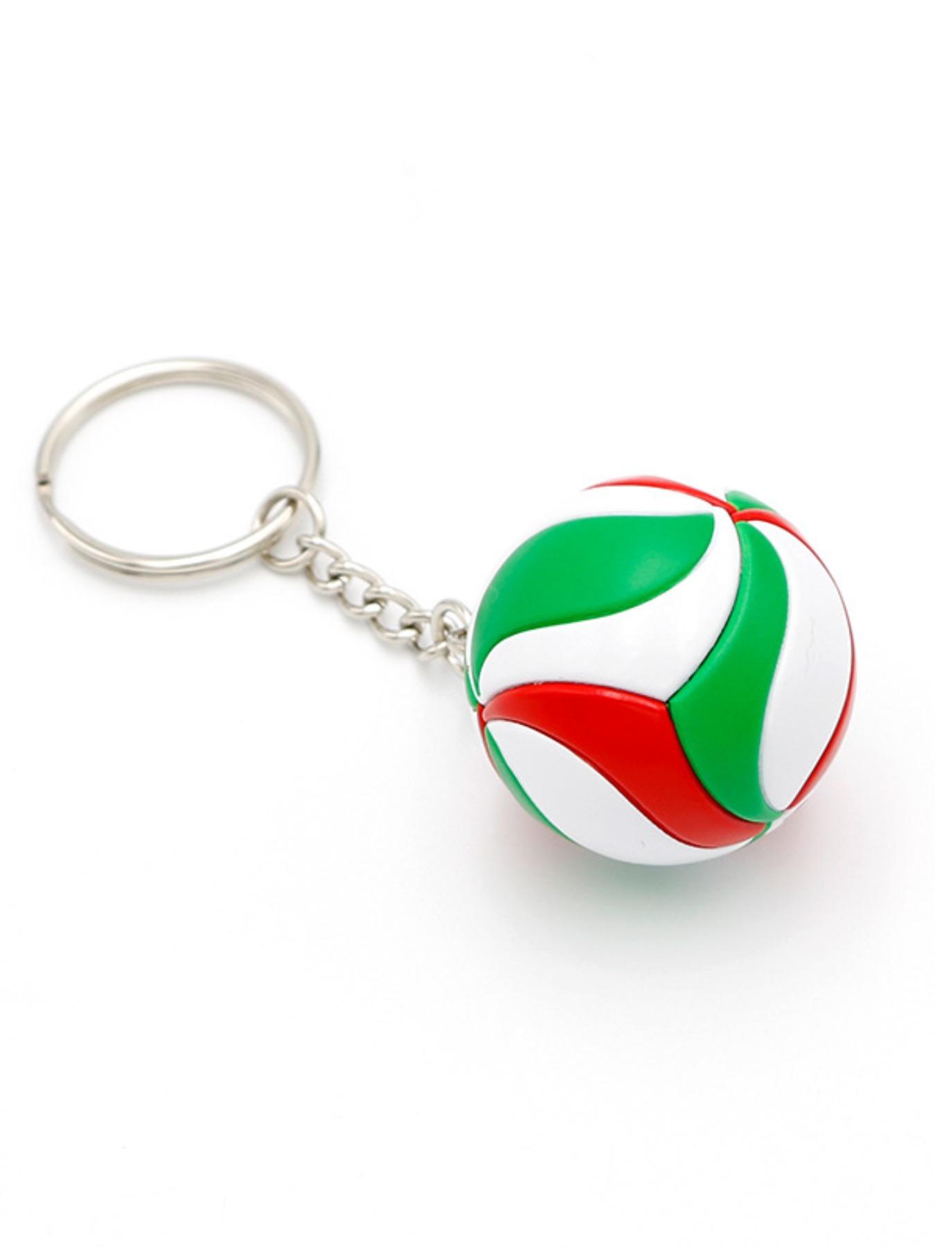 Volleyball Keychain Bag Charm Sports Competition Award Creative Gift, Unique Volleyball Accessory for Athletes & Fans