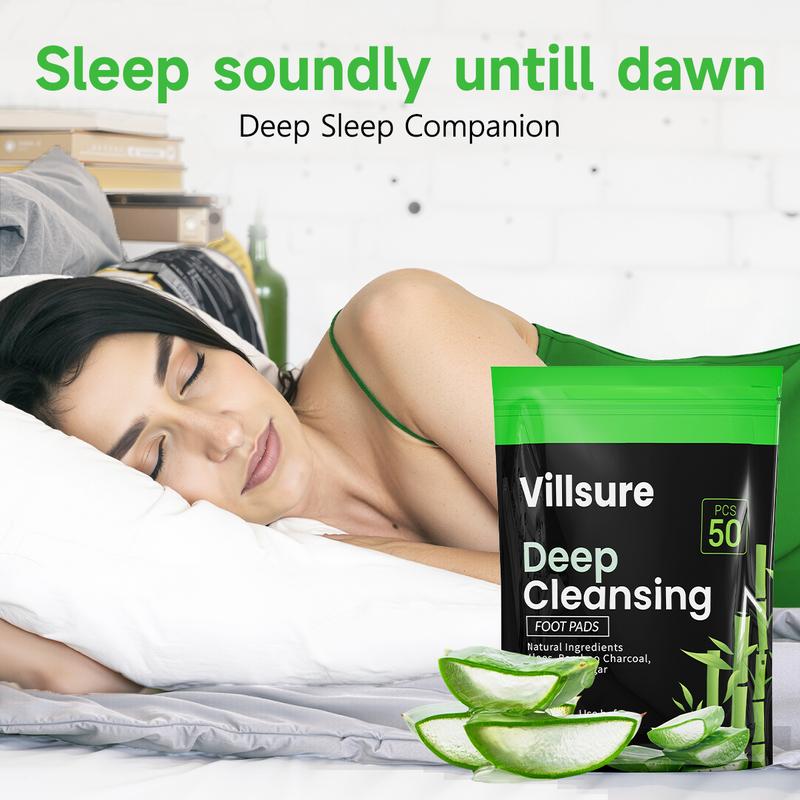 Deep Cleansing Foot Pads Foot Care With 50 Patches,Natural Aloes,Sea salt,Tourmaline,Herbal Foot Detox Patches For Foot Care,Adhesive Sheets, lmprove Sleep Quality,Relieve Fatigue and Exhaustion,Cleanse the Body & Mind,Improve Sleep Detoxpads Deep Cleansing Foot Pads Foot Care With 50 Patches,Natural Aloes,Sea salt,Tourmaline,Herbal Foot Detox Patches For Foot Care,Adhesive Sheets, lmprove Sleep Quality,Relieve Fatigue and Exhaustion,Cleanse the Body & Mind,Improve Sleep Detoxpads