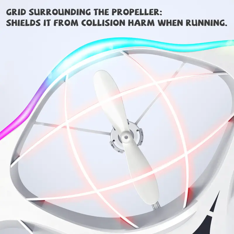 Mini Light 4-axis Rc Plane Obstacle Avoidance and Height Setting Rc Planes, Multiple Gears Speed Switching Basic Flight Remote Control Plane