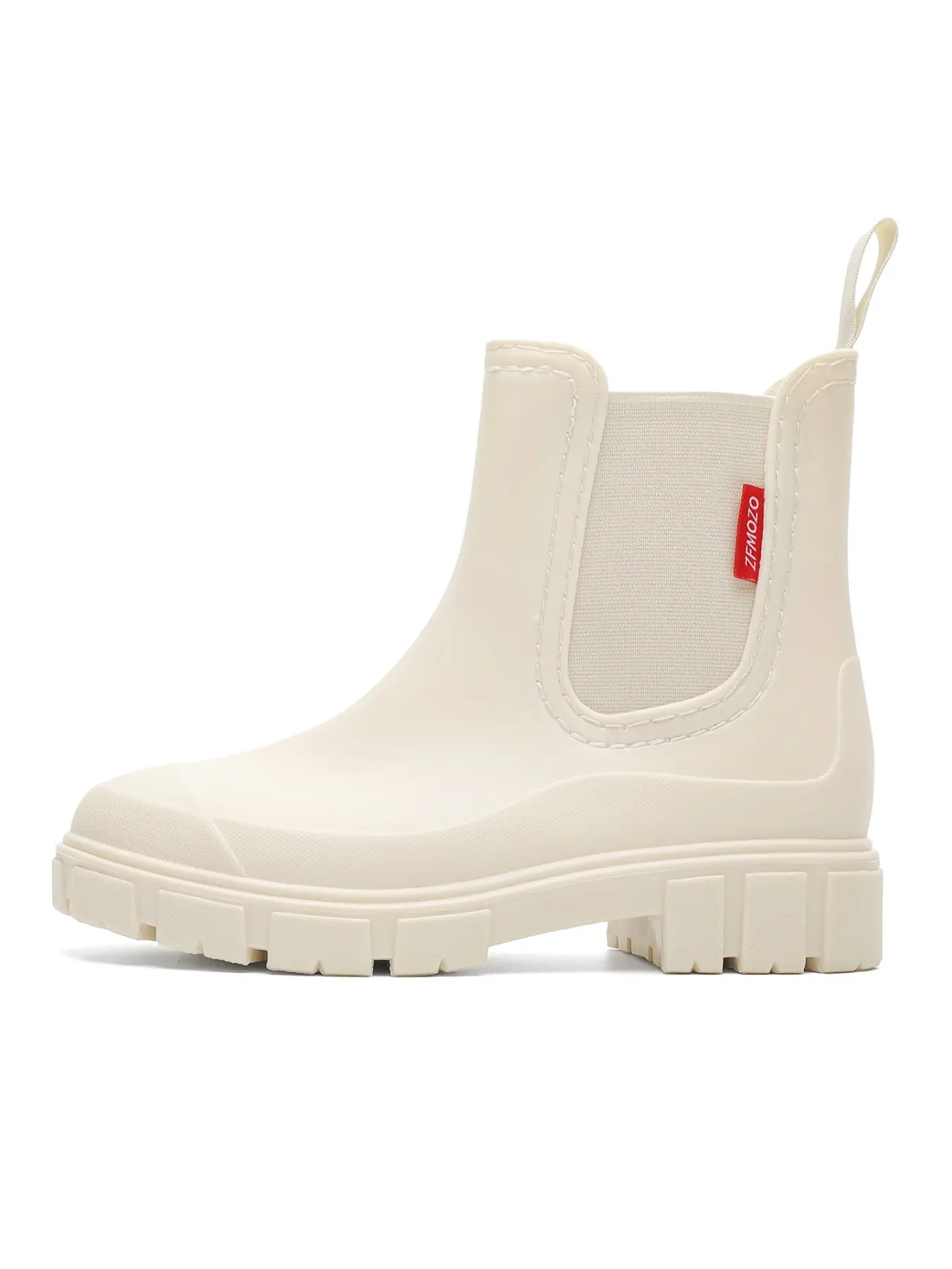 Women's Fashionable Waterproof Non-slip RainBoots, Casual Comfortable Slip-on Boots, Pull OnBoot, Perfect for Students and Outdoor Sports,Daily Wear Boots, Slip Resistant Boots, Anti SlipBoots, Round Toe Boot, Waterproof Footwear, RainShoes