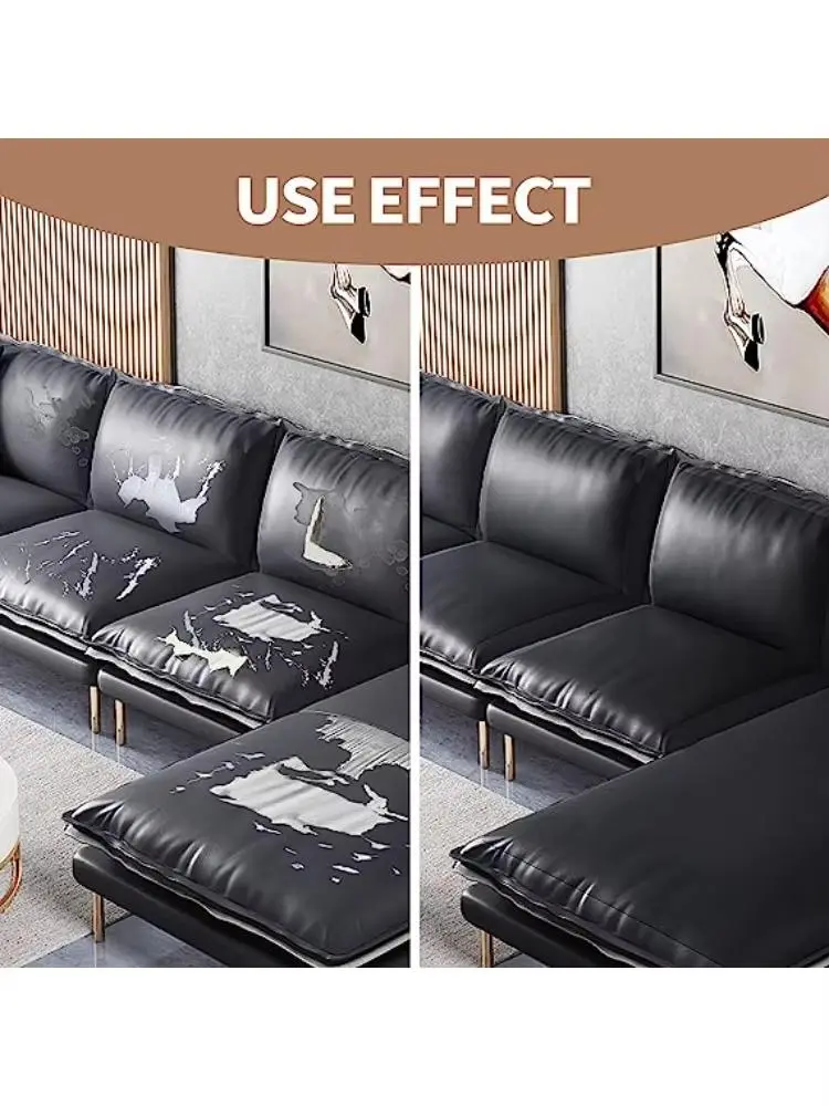 Waterproof christmas Decor Stickers 20x54inch Sofa Leather Repair Patch Self Adhesive PU Reupholster Sticker Large Leather Patches for Car Seat Furniture Fix Textured