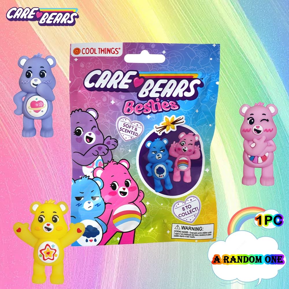 1PC Care Bears Officially Licensed 3D Cartoon Bear Series Mystery Blind Box Random One Character 8 Types Various Styles Colourful Bear Figurines Cosy Setting Christmas Decoration Gifts For Fans Friend Family #TOP PICKS