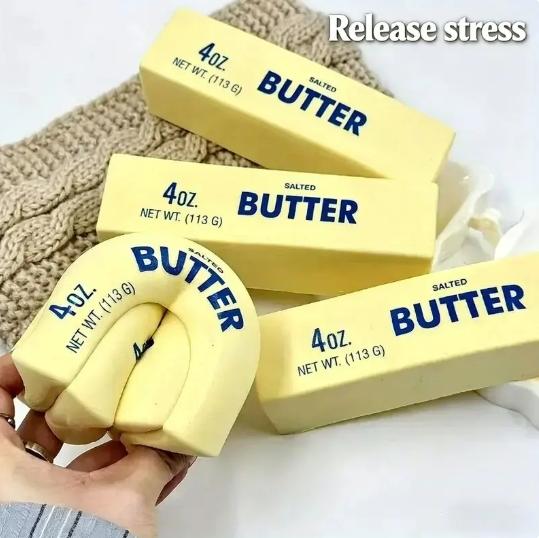 Slow Rebound Butter Stick Candy, Stress Relief Toy, Soft and Durable, Perfect for Teens and Adults, Christmas Gift, Sensory Game