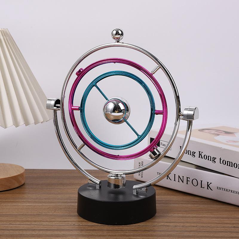 Creative Celestial Perpetual Motion Instrument Swing Newton Pendulum Home Desktop Decoration Ornament Office Display