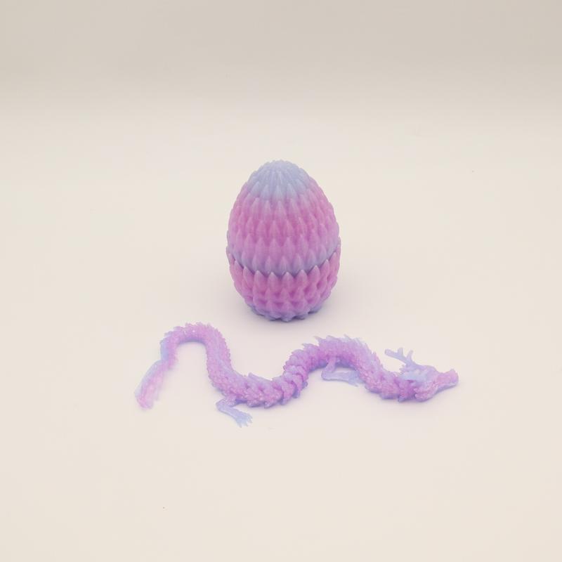 2pcs 3D Printed Dragon Egg Set, Home Decor Desktop Ornament, Halloween Christmas Gift, Birthday Present, Unique 3D Print Statue Figurine, Collectible Room Decor #TOP PICKS