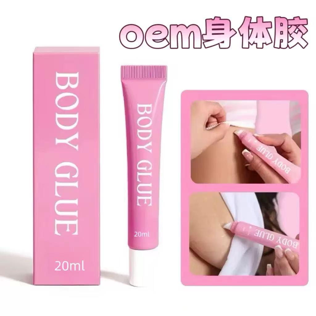 No More Bra Strap Slips! Body Glue for Clothes – Liquid Anti-Slip for Strapless Tops, Low-Cut Dresses, Underwear, Invisible, Skin-Safe, Lasts All Day | #FashionHack