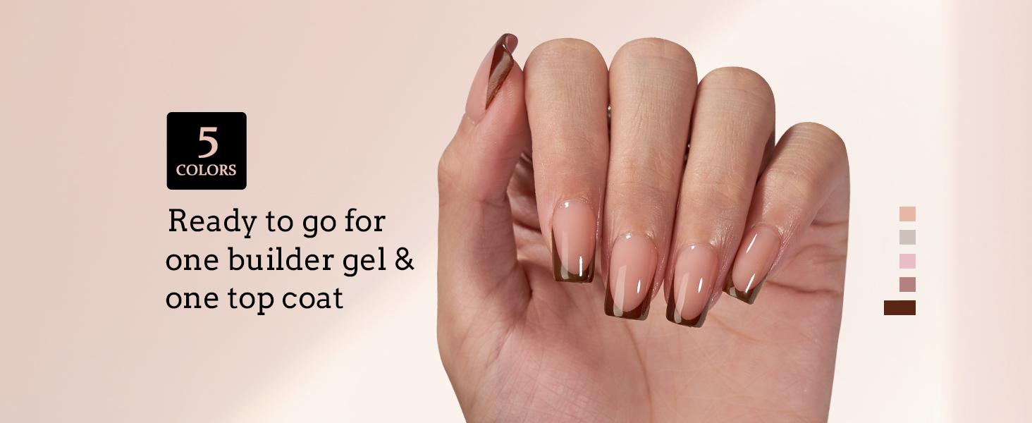 BTArtboxnails XCOATTIPS Press on Nails - 150pcs  Fall Short Square or Almond or Coffin French Tips, Skin Tones Soft Gel False Nail, Soak Off Acrylic Fake Nails Extensions  Nailcare Outdoorfun