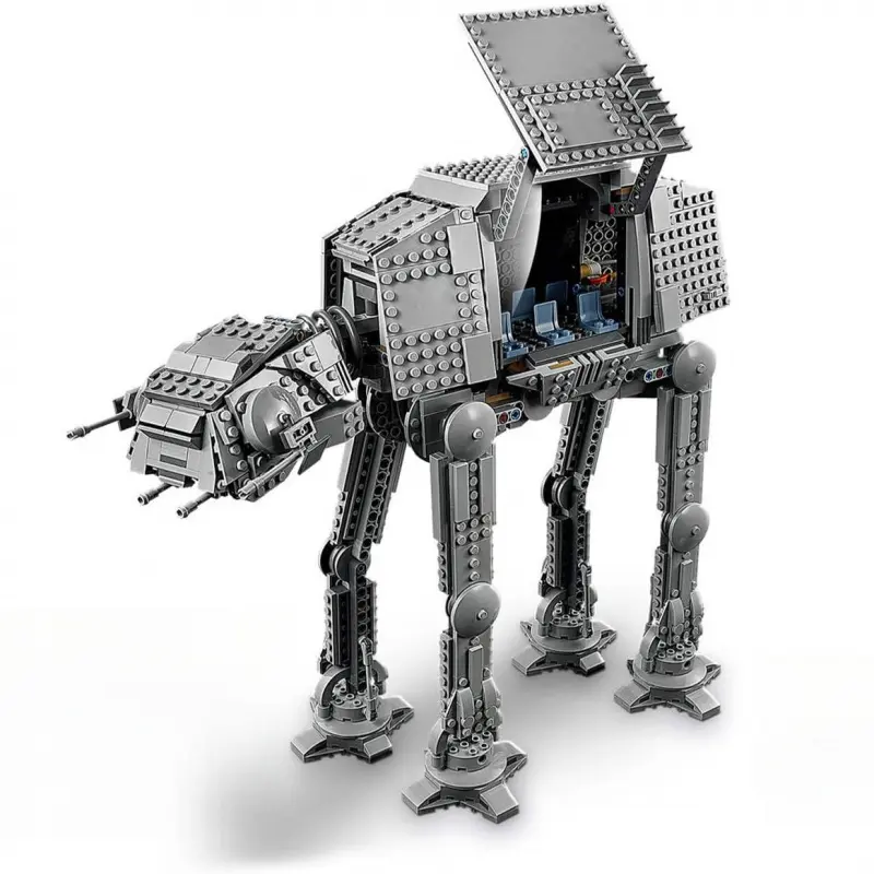 AT-AT Classic All Terrain Robot Walker, Large Size Building Blocks Set, Movable Joints Design, Play & Display Gift for Boys Girls 10+