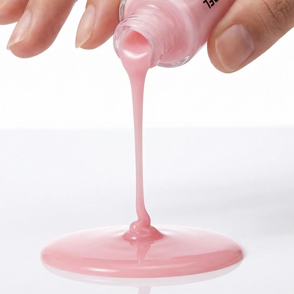 ELL LOUREL New Arrival 2 in 1 Natural Nude Pink Nail Hardener Dries Naturally Fastly, Alcohol-Free Formula, Designed to Strengthen and Nourish Thin and Soft Nails, Perfect Gift for Various Holidays, Nail Strengthener to Get Hard Nail Shield. Nail Care Oil