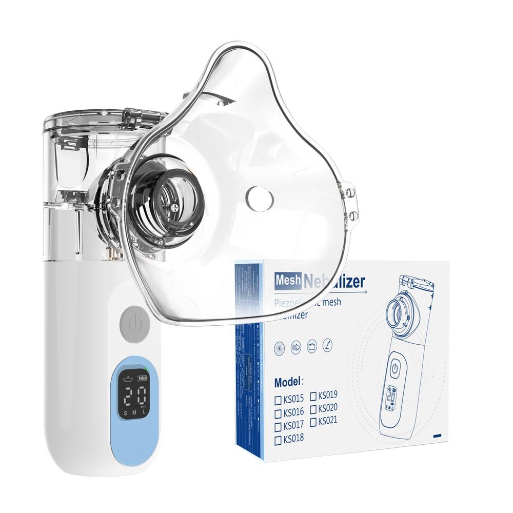 Mesh Nebulizer Portable Handheld USB Nebulizer with LED Display for On-the-Go Use and Easy Monitoring