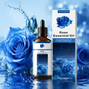 100ML Natural Rose Essential Oil Blend, Therapy and Aromatherapy Oil, Relaxing and Skin Care, Diffusion and Local Use