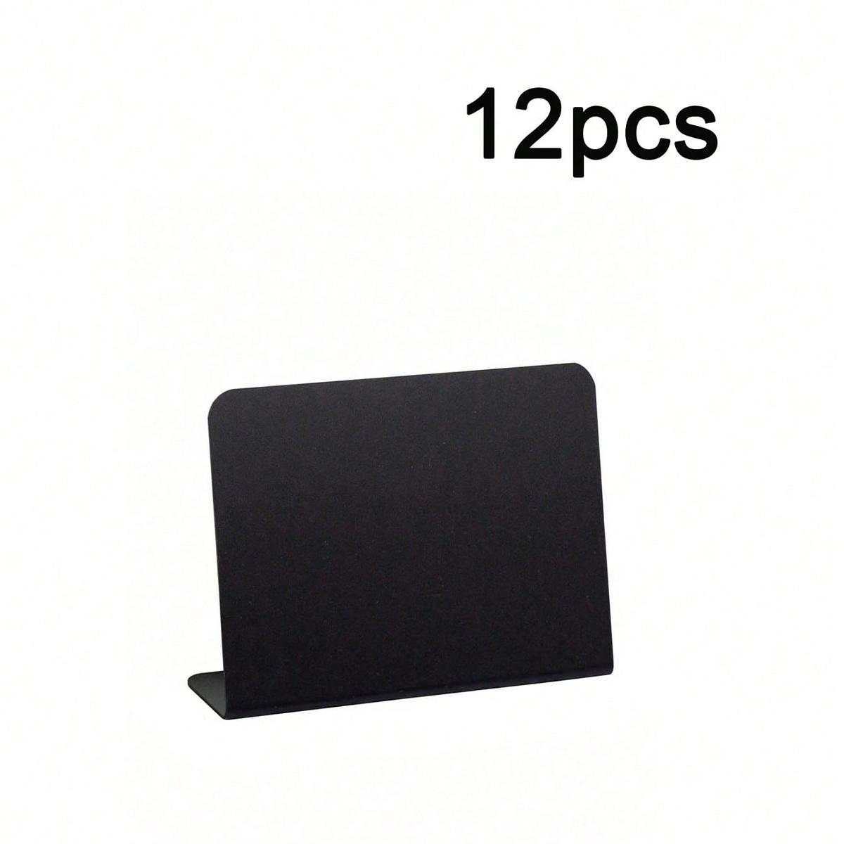 Mini Blackboard Signs Set of 1-12, Acrylic Material, Ideal for Food, Parties, Buffets, Weddings, Birthdays, Christmas, Graduations