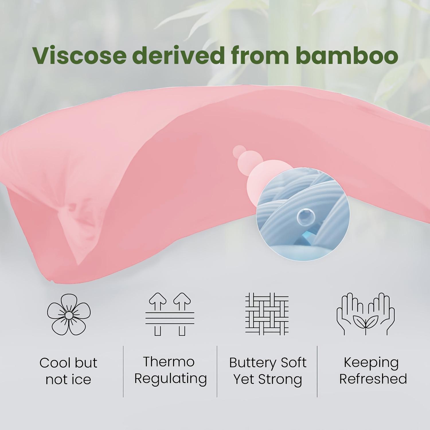 MUXHOMO 3/4pcs Cooling Lyocell Bedding Sheet And Pillowcase Sets with 14'' Deep Pockets, Crisp Percale, Breathable And Durable Bamboo Cooling Fiber Lyocell bedding for Hot Sleeper