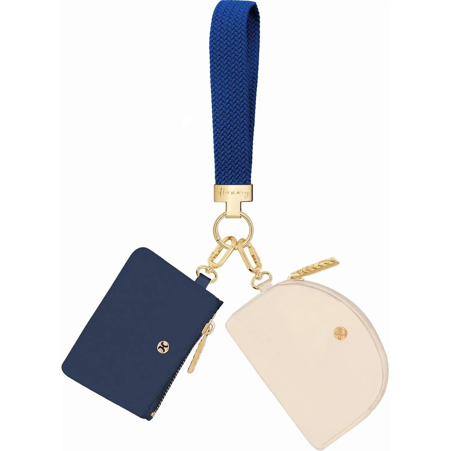 Royal Blue Stretchy Strap+White