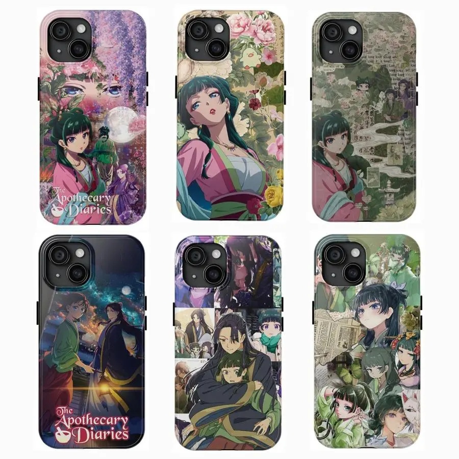 Y-Step into the world of The Apothecary Diaries with these phone cases, Having good protective properties,for iPhone18 17 16 15 14 13 12 11Pro Max,for SamsungS26 S25 S24 S23 S22 Ultra,Protective Cover,give her/him a gift for Christmas and Thanksgi