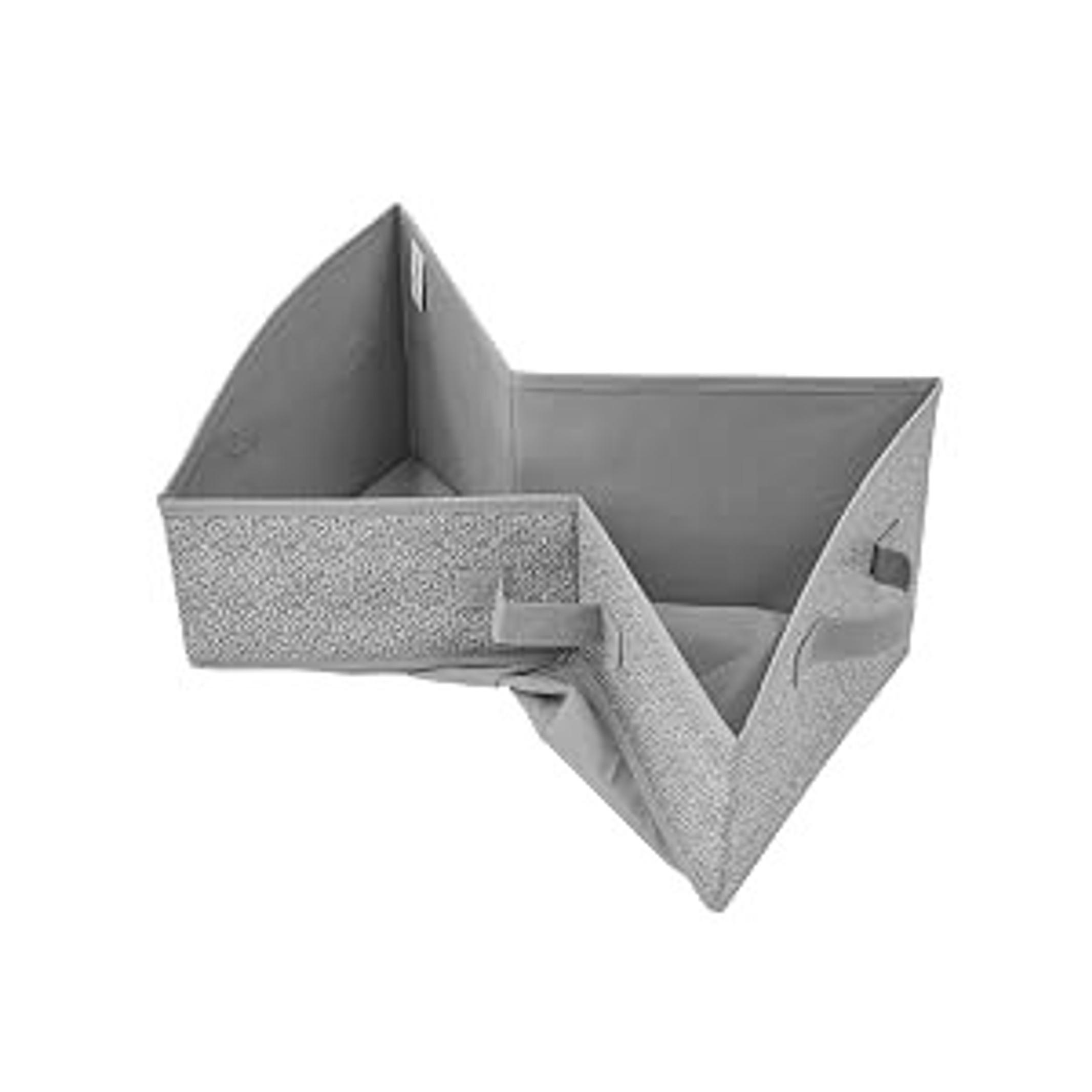 Purse Organizer for Closet, Trapezoid Storage Bins, Closet Shelf Organizer, Storage Baskets for Shelves, Fabric Clothing Organizer, Closet Organizers and Storage, Gray, 3-Pack