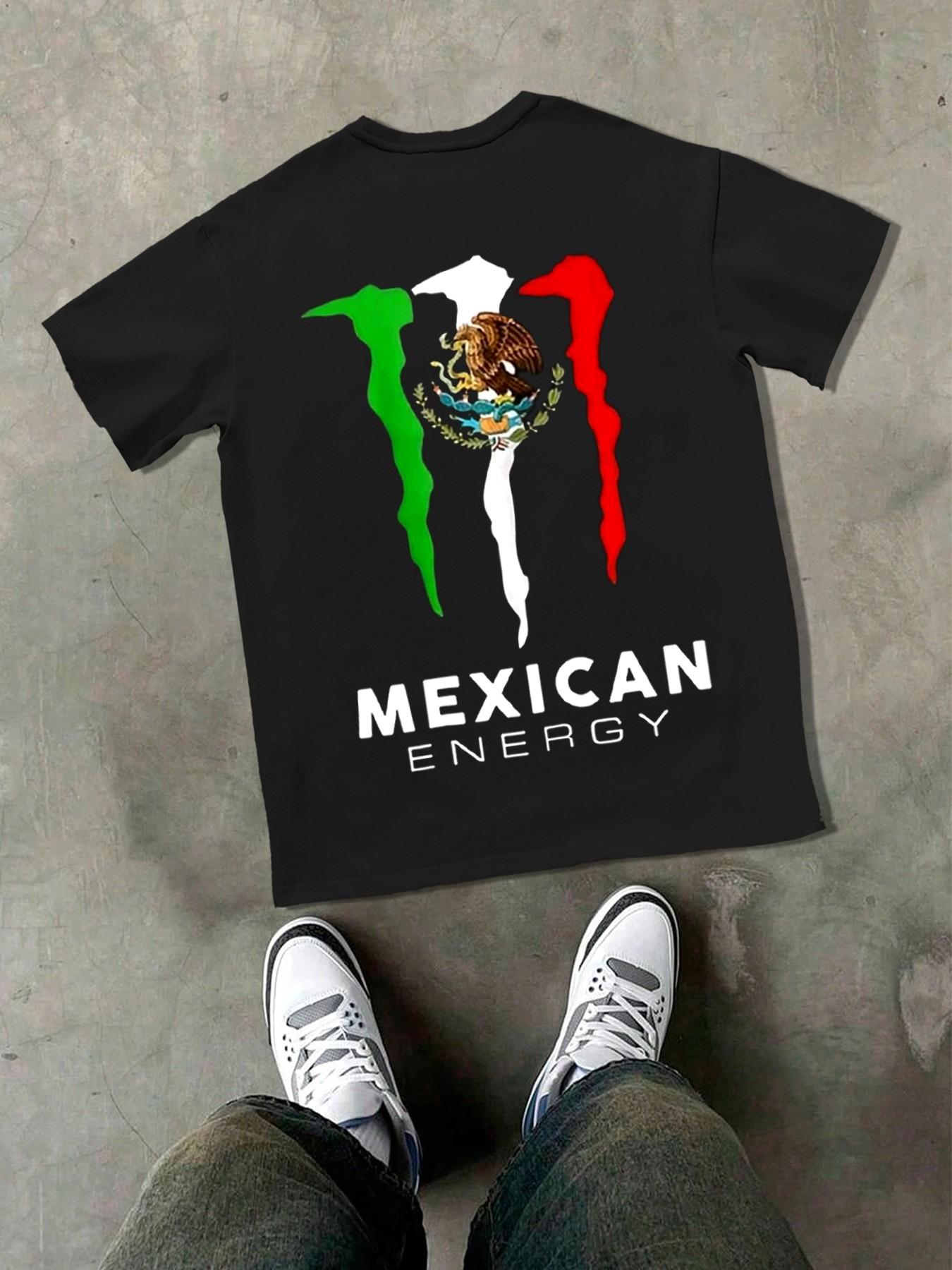 🔥 Mexican Energy Graphic Tee | Trending Mexico Flag Claw Shirt Viral Mexican Energy tee! Bold green-white-red claw design with the golden eagle. unisex fit. Perfect for Mexico heritage lovers. #MexicanPride #TrendingTee