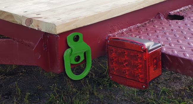 Nilight 4 PCS D Ring Tie Down Anchor 1/2" Heavy Duty Tie Down Rings with Screws Bolts on Trailer Truck Bed Cargo 12000 Lbs Break Strength Tie Down Anchors Hook Green  dealsforyoudays