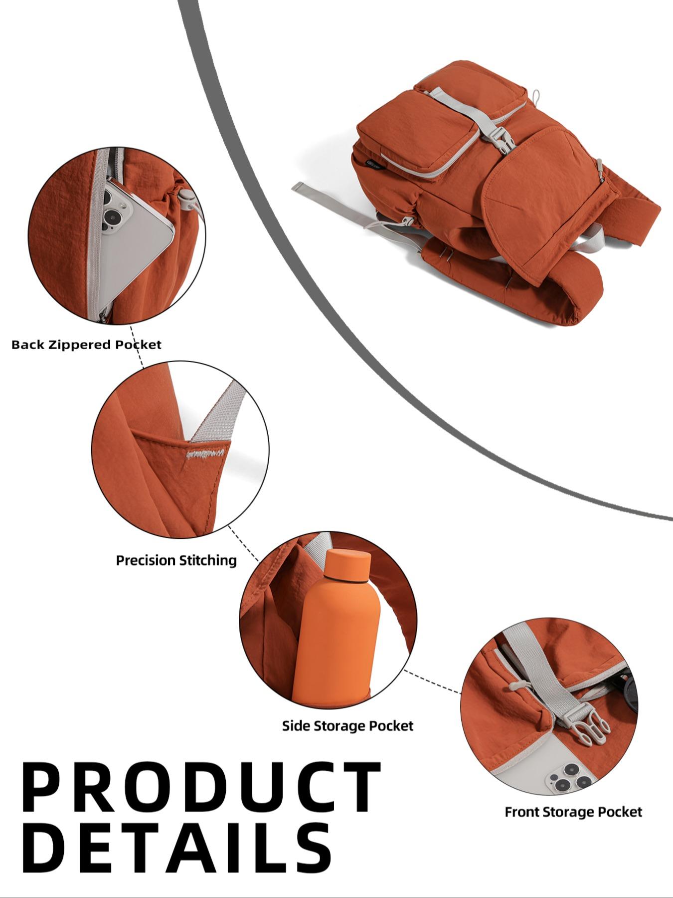 Multifunctional Backpack for Students & Daily Use, Durable Design Ideal for Travel & Outdoor Activities, Fashionable School Bag