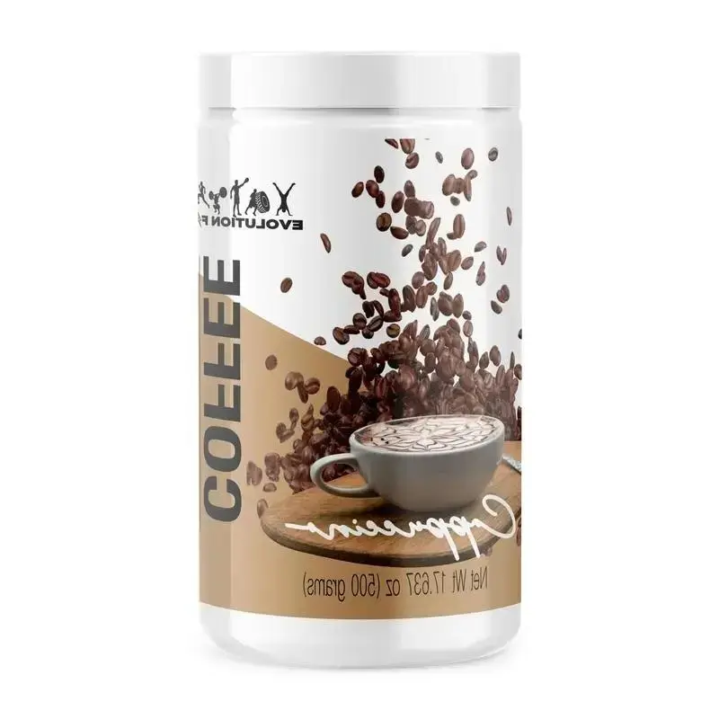 Evolution Coffee Cappuccino Flavor BeverageCreamy with L-Carnitine a Dietary Supplement product