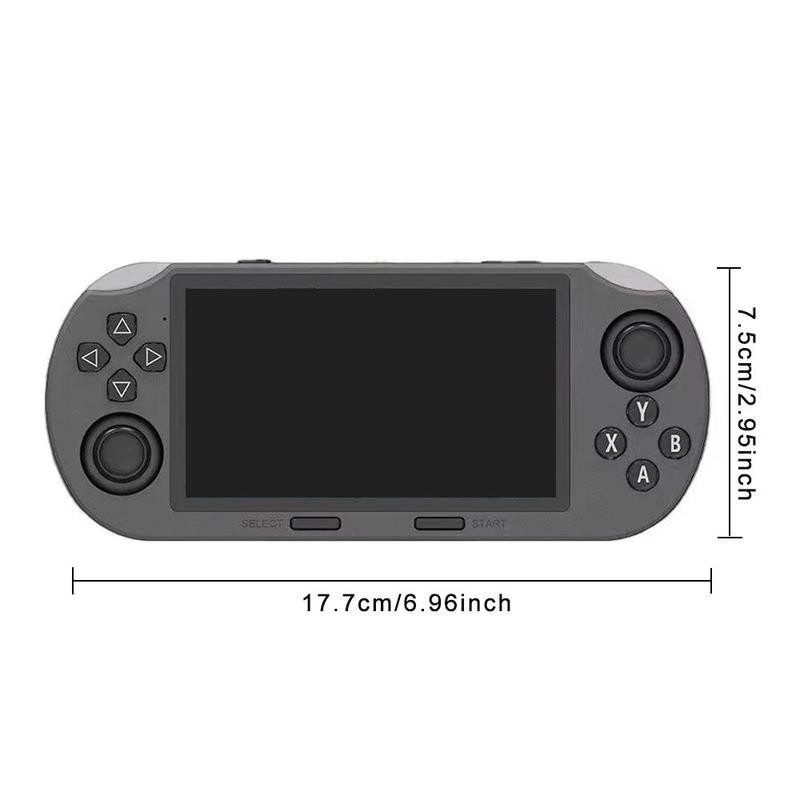 Sf3000 Retro Handheld Console, Open Source Linux System, IPS HD Screen, Dual Joysticks, USB Charging Battery, Portable Gaming Computer, Game Console
