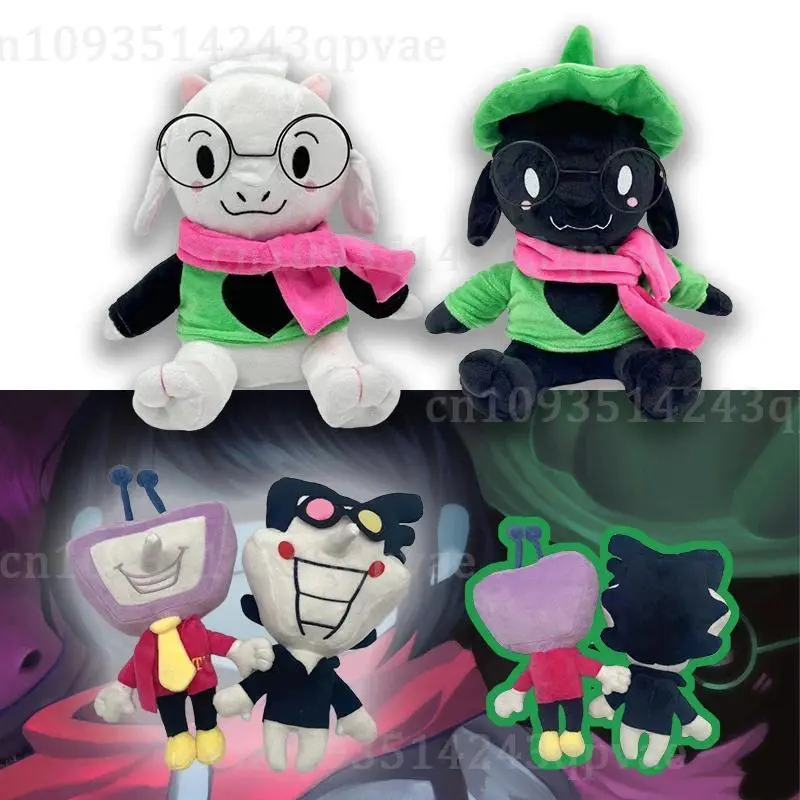 TreasuringU 2026 New Deltarune Plush Toys Cute Tenna Talsei Plush Dolls Stuffed Toys Plushie Spring Birthday Gifts