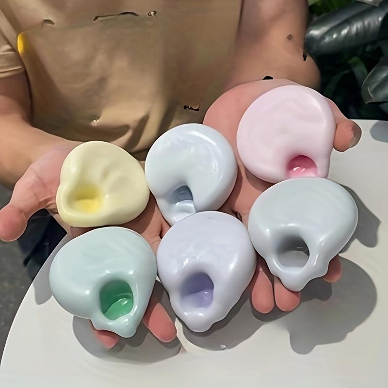 Colorful Squeeze Toy, 3 Counts/5 Counts Creative Stress Relief Toy, Hand Squeeze Toy for Kids & Adults, Funny Gift for Friends, Stress Relief Squishy