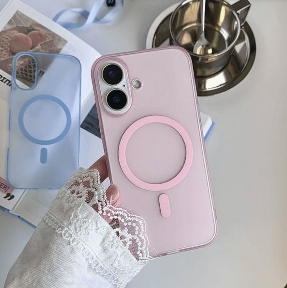 Phone Case - Ice Fog Magnetic Phone Case for Apple 13 Pro Max, New Model Phone Case, for Apple Phone Protective Cover, Mobile Phone Protective Cover
