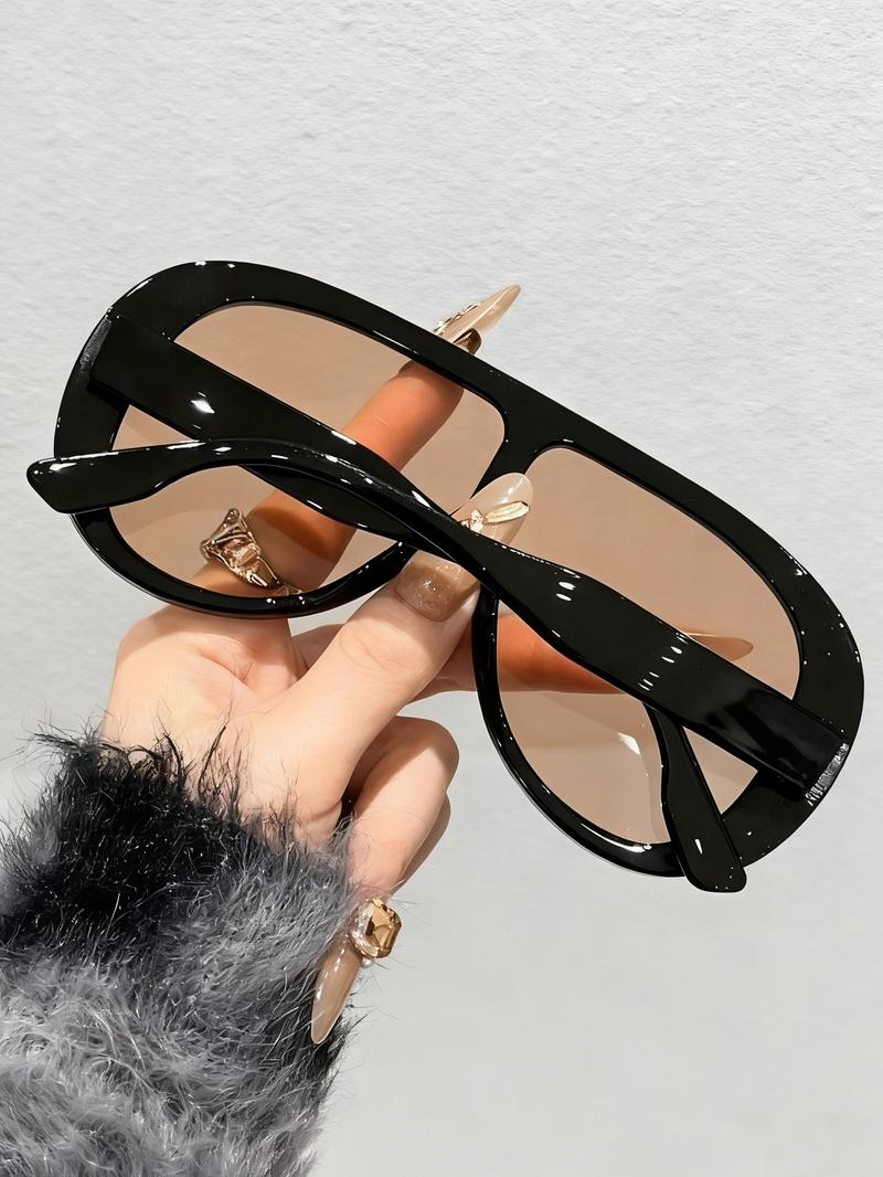 Classic Y2K Shield Sunglasses for Women, Perfect for Driving, Shopping, Vacation, Music Festivals, Stylish and Versatile Eyewear
