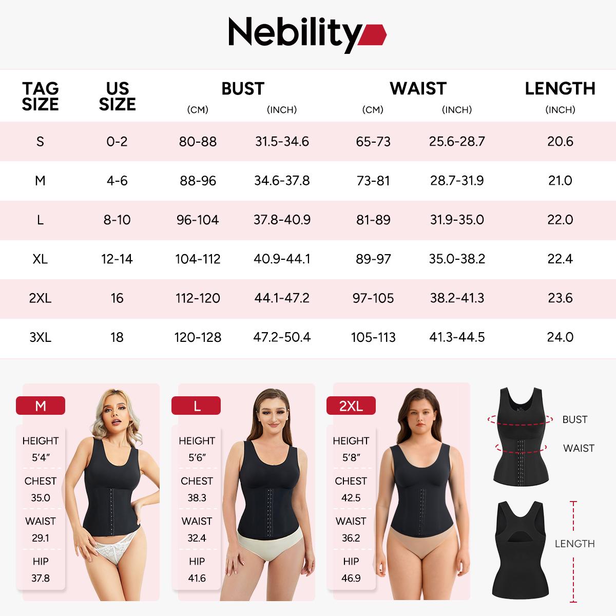 Nebility Fitness Belt Corset Camisole With Built In Bra Abdominal Support Tank Top Tummy Tuck Garment Shapewear Basic Compression Womenswear